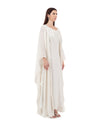 SLITED ORGANZA CHIFFON COVER UP