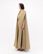 STRAPLESS DRESS WITH HOOD