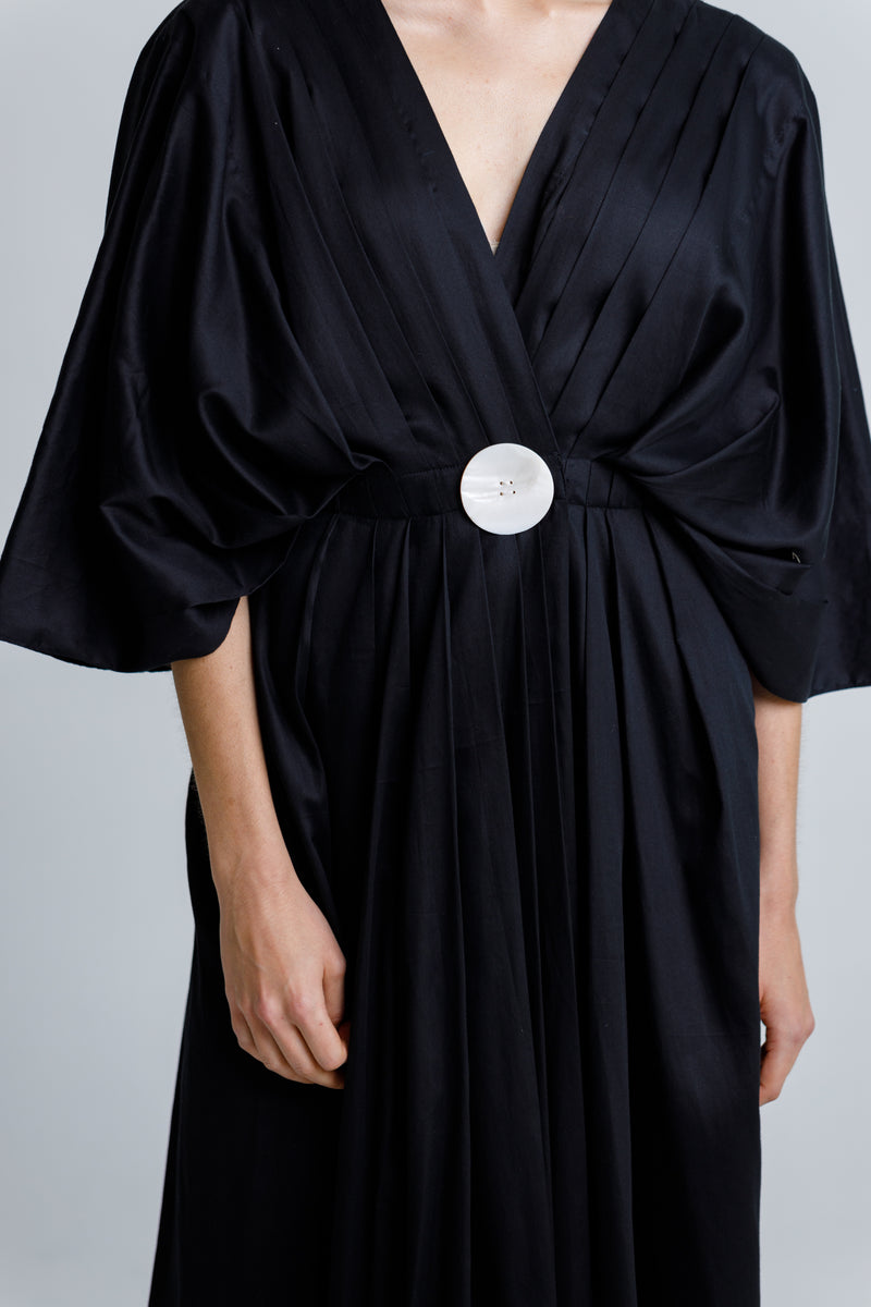 PLEATED KIMONO