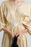 PLEATED KIMONO