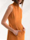 AMBER TURTULE NECK DRESS