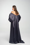 STRAPLESS DRESS X OFF-SHOULDER COVER UP