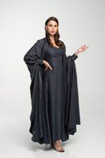 SLEEVELESS DRESS X FLOOR LENGTH SLEEVES COVER UP