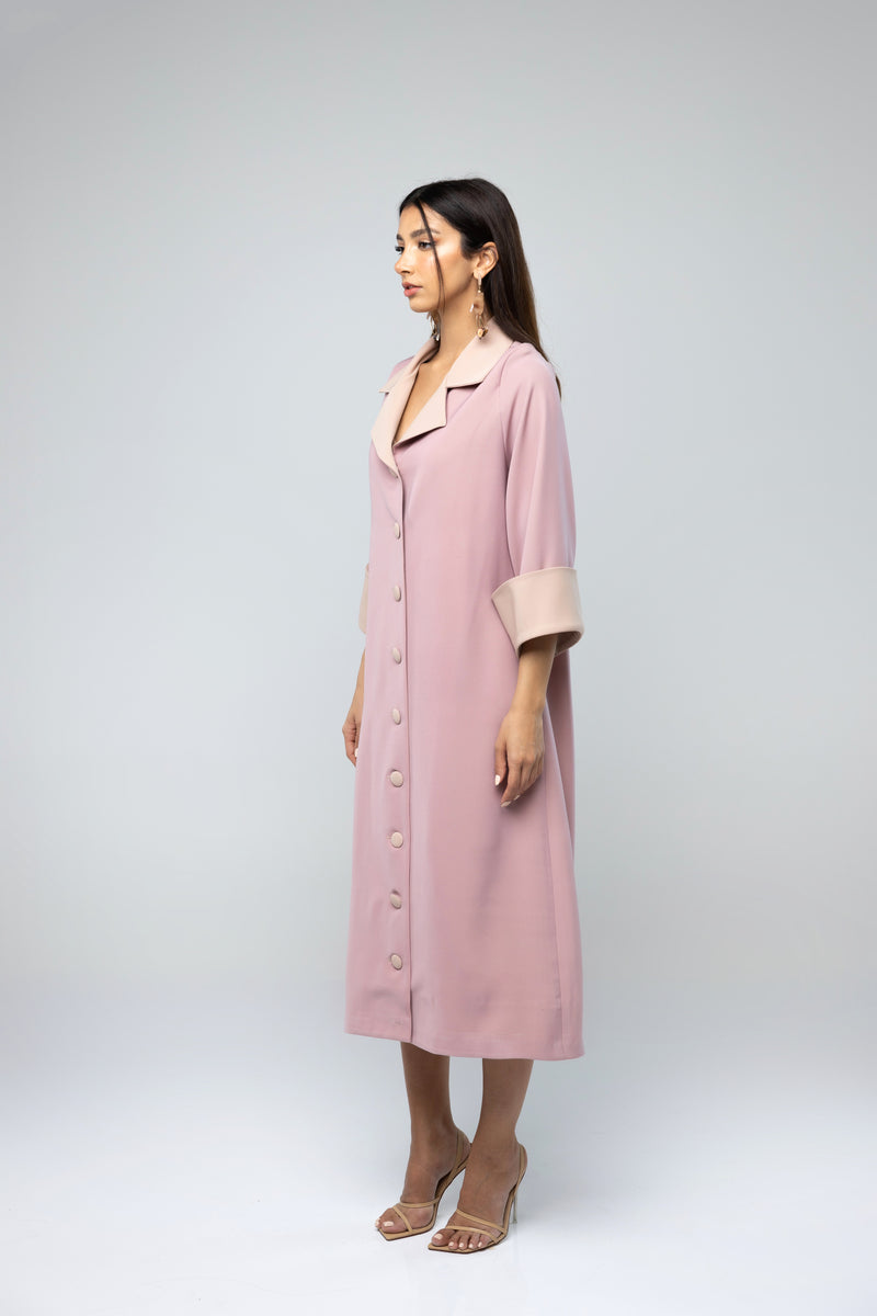 ROSE SHIRT DRESS