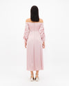 BLUSH RHINESTONE DRESS