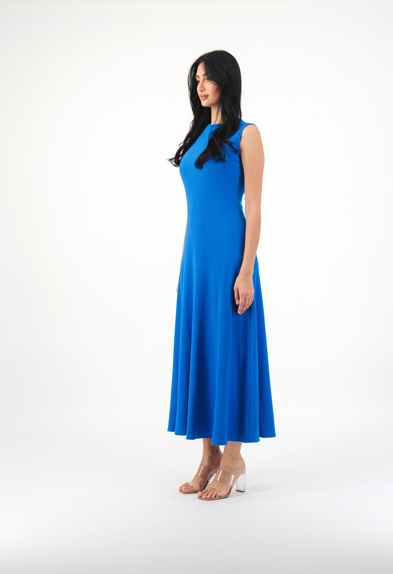 THREE WEAR MULTI-FUNCTIONAL RIBBED DRESS
